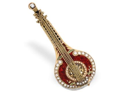 Montre pendentif / montre fantaisie : sans doute l