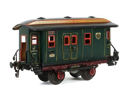 Postwagen Märklin, uralt, Spur 1, BZ wohl um 1915-