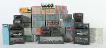 Sammlung Mercedes-Benz-Modelle verschied. Werks-Ed