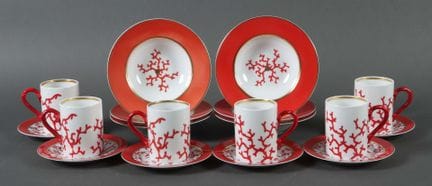 "Cristobal Koralle" breakfast set by Alberto Pinto