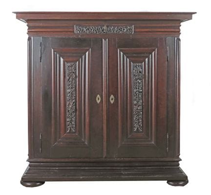 Barocker Dielenschrank Norddeutschland, um 1700, N