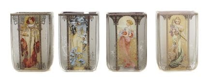 Four lanterns from the “Artis Orbis” series by Goe