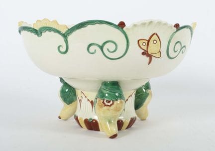 Large bowl by Wilhelm Süs (design), ca. 1910; Stat