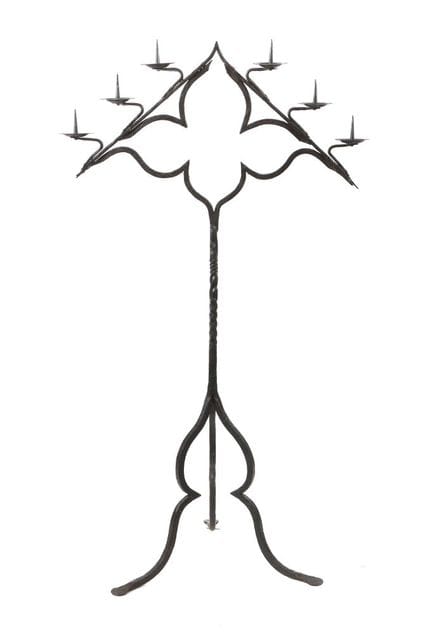 Standleuchter im Stil eines Tenebrae wohl 16. Jh.,