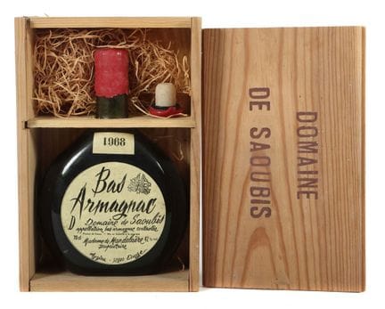 Bas Armagnac 1968 Domaine de Saoubis, Madame de Ma