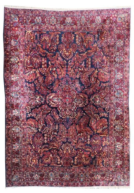 Blaugrundiger Sarouk Westpersien, 2. Drittel 20. J