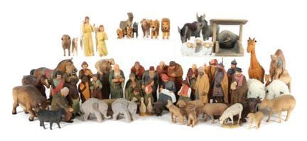 Huggler Nativity Scene, Switzerland, 20th/21st cen