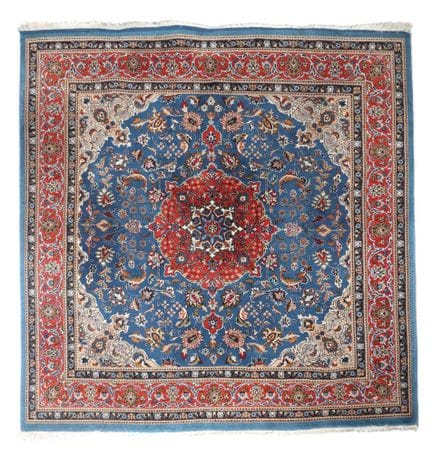 Quadratischer Medaillonteppich Persien, um 1970/80