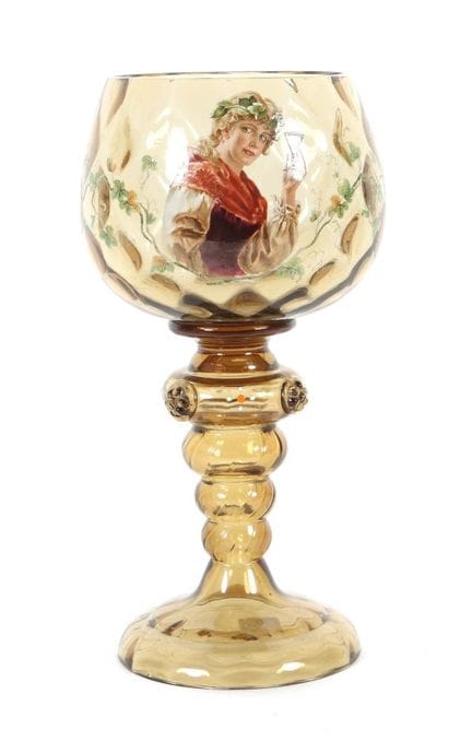 Roman-style goblet with “Moselblümchen” design by 