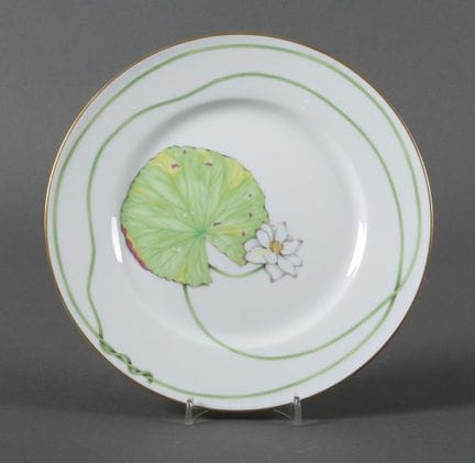 "Nil" Plate, Hermès, Paris, 20th century. Porcelai