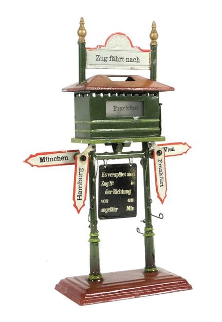 Richtungsanzeiger Märklin, uralt, 1908-1919, Blech