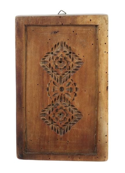 Model with floral rosettes, 18th/19th century, fru