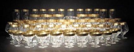 "Concord Minton" glassware set, Theresienthaler Cr