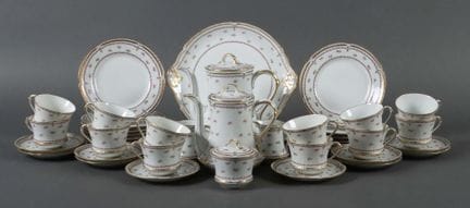 "Giralda" Royal Limoges Coffee and Tea Set, Limoge