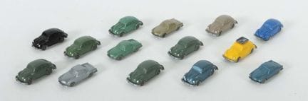 14 VW Modelle Wiking, M: 1:87, unverglast, 4 x Kar