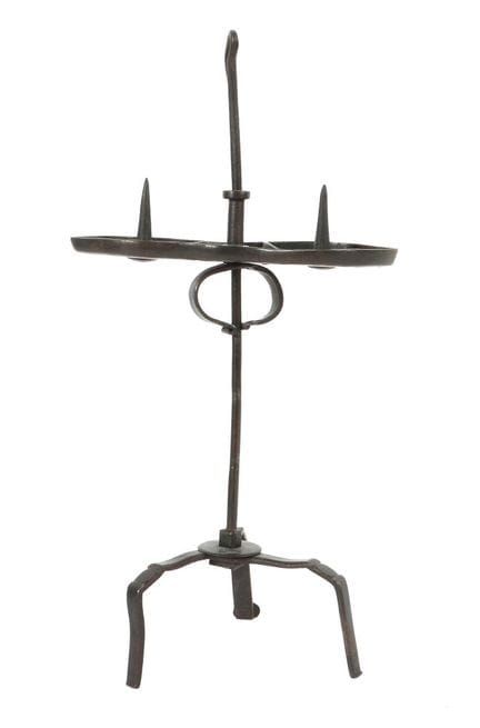 Two-candle candlestick from southern Germany, 16th