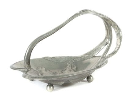 Art Nouveau bowl with handle by J. P. Kayser, Kref