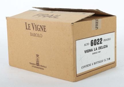 6 bottles of Vigna la Delizia red wine, Barolo, 19