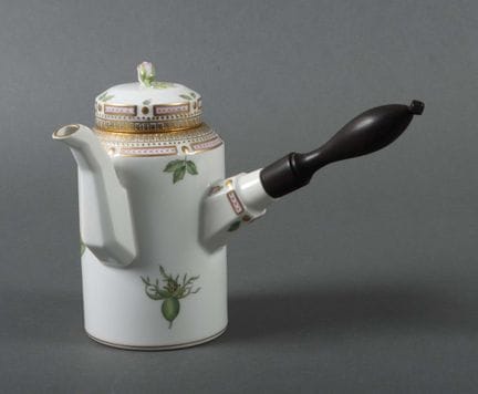 "Flora Danica" cocoa pot, Royal Copenhagen, Denmar
