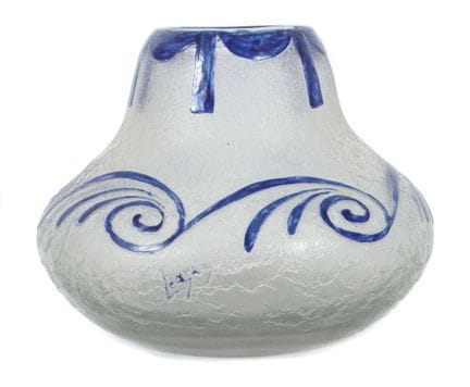 Vase by Legras &amp; Cie., Verreries de Saint-Deni
