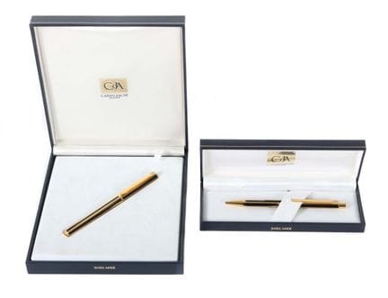 2 Caran d'Ache writing instruments: a fountain pen