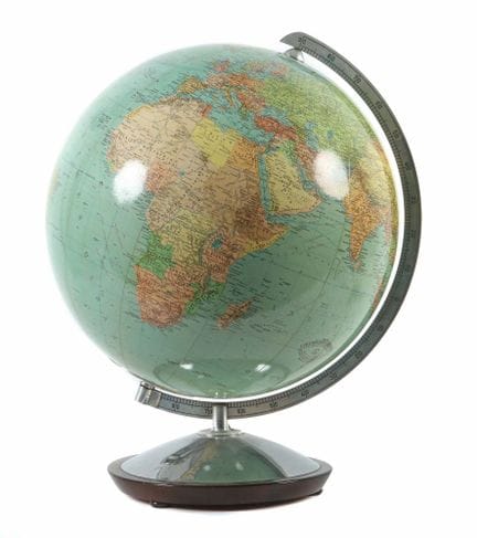 Large Globe, Columbus Verlag Paul Oestergaard, Ber