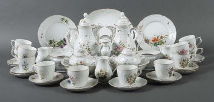 "Sanssouci" coffee set by Rosenthal, Selb, late 20