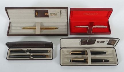 6-piece writing instrument collection, consisting 