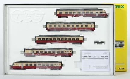 Coffret de train Trix, échelle H0, n° 22135, rame 