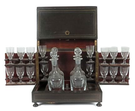 Tantalus (travel bar), probably France, late 19th 