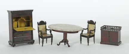 5 éléments de mobilier de salon Rock &amp; Graner,