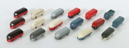 17 VW Busse Wiking, M: 1:87, 11 x Nr. 138 (mit AK,