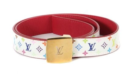Cinturón reversible «Paris» de Louis Vuitton, de l