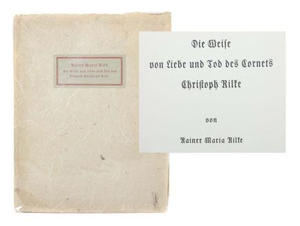 Rilke, Rainer Maria, *Die Weise von Liebe und Tod 