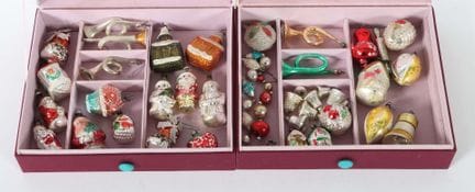 Lote de adornos para el árbol de Navidad, en su ma