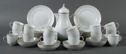 Coffee set for at least twelve people, Ludwigsburg