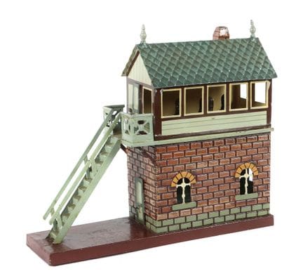 Stellwerk Märklin, uralt, 2138/1, Masteinprägung m