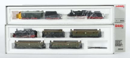2 coffrets de trains Märklin Digital, échelle H0, 