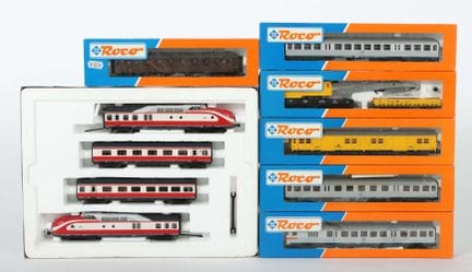 Coffret de chemin de fer Roco, échelle H0, 1 x cof