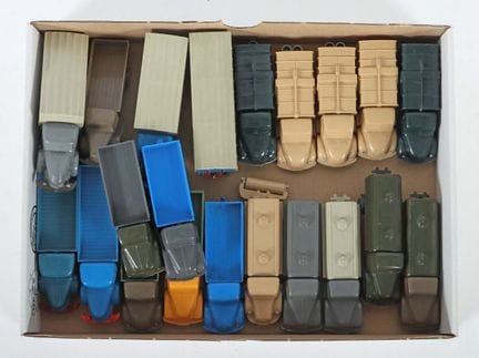 20 LKW´s Wiking, M:1:87, unverglast, 2 x Pritschen