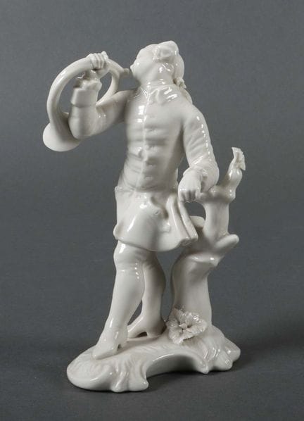 "French Horn Player" from the "Nymphenburg Red Hun