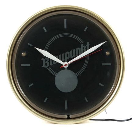 Blaupunkt wall clock, ca. 1958, electrified, 2-pie