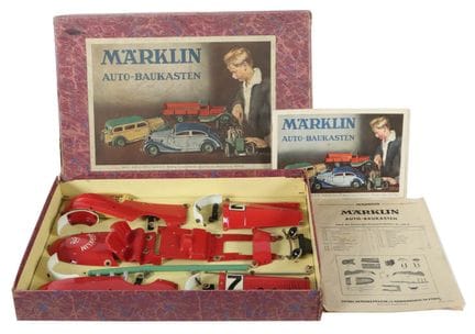 Voiture en kit Märklin 1107R, années 1930, kit de 