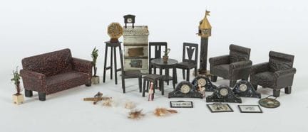 Ensemble de mobilier de salon, 1re moitié du XXe s