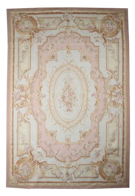 China Aubusson Ende 20. Jh./Anfang 21. Jh., flachg