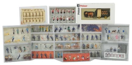 Figuren zur Dekoration Preiser, div. Figuren-Grupp