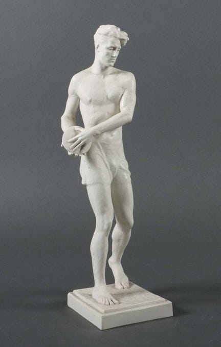 "Discus Thrower" by Ottmar Obermaier (design), 193