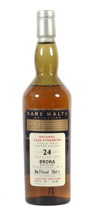 1 bottle of Brora Distillery whiskey, Brora-Suther