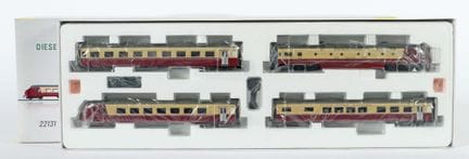 Coffret de train Trix, échelle H0, n° 22131, rame 