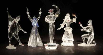 Five Swarovski figurines, 20th century. Consisting